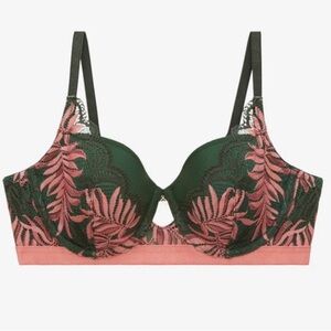 Thirdlove Palm Lace Demi Adjustable Strap Bra 38B 1/2